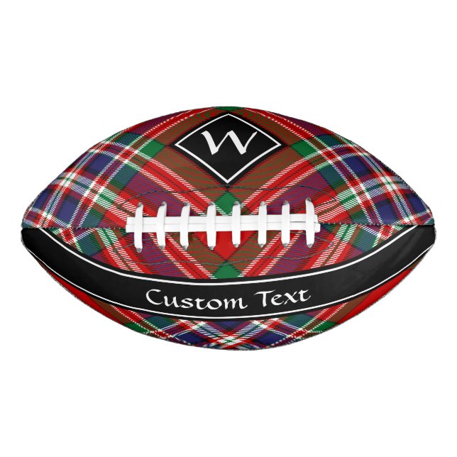 Clan MacFarlane Red Tartan Football (Front)