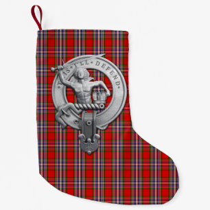 Clan MacFarlane Red Tartan Small Christmas Stocking