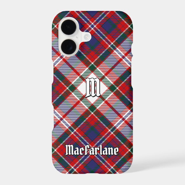 Clan MacFarlane robe Tartan (Verso)