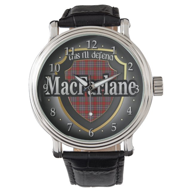Clan MacFarlane Scotland Celebration Watch (Front)