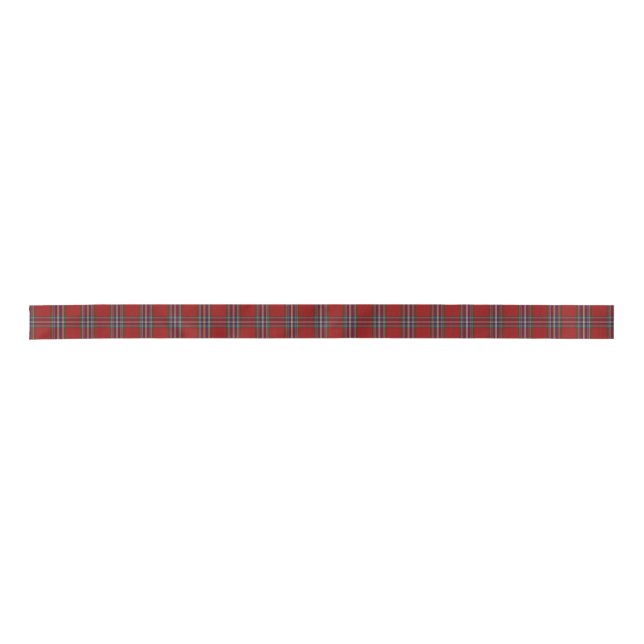 Clan MacFarlane Tartan Plaid Ribbon Satin Ribbon (Front)