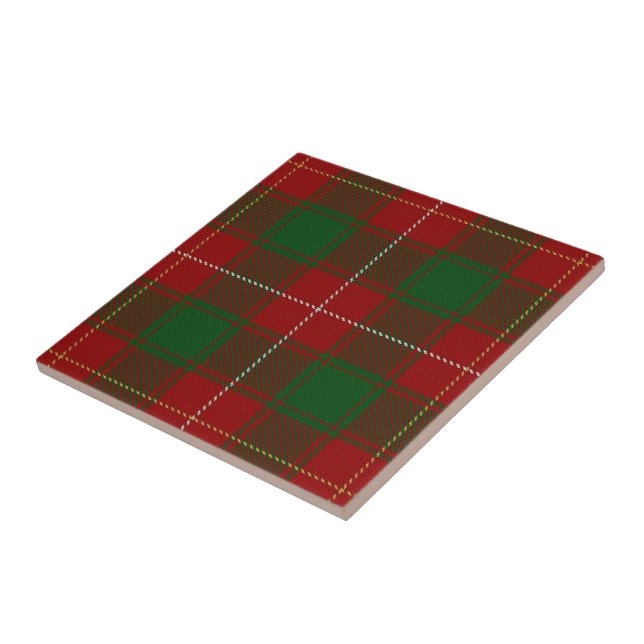 Clan MacFie Scottish Expressions Tartan Tile (Side)