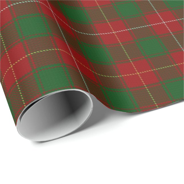 Clan MacFie Scottish Tartan Wrapping Paper (Roll Corner)