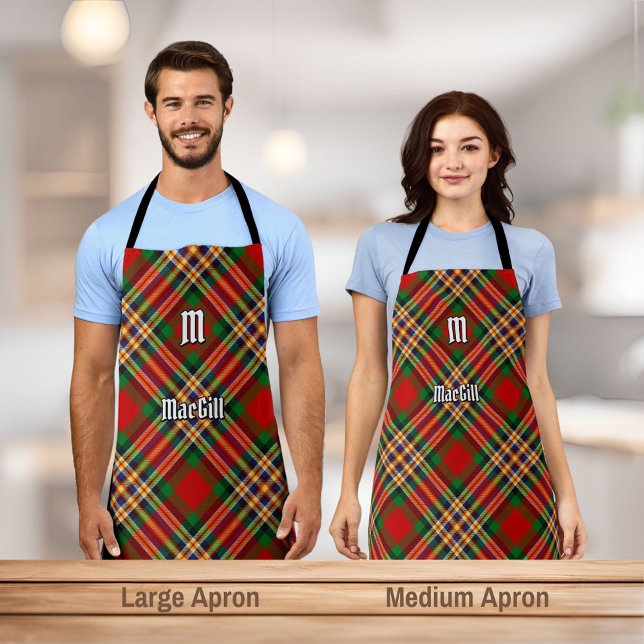 Clan MacGill Tartan Apron (Creator Uploaded)