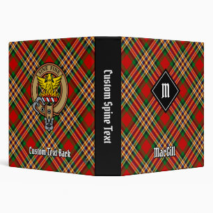Clan MacGill Tartan Binder