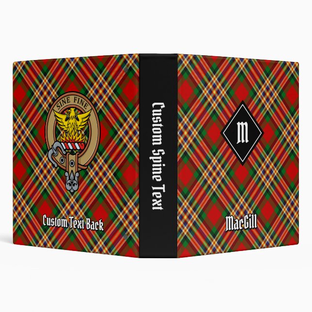 Clan MacGill Tartan Binder (Background)