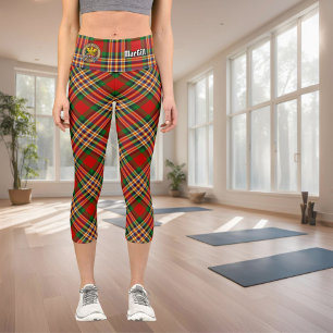 Clan MacGill Tartan Capri Leggings
