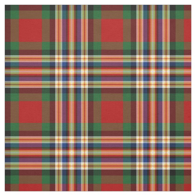 Clan MacGill Tartan Fabric (Swatch)
