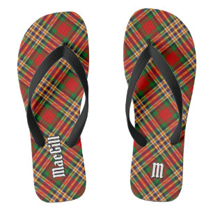 Clan MacGill Tartan Flip Flops