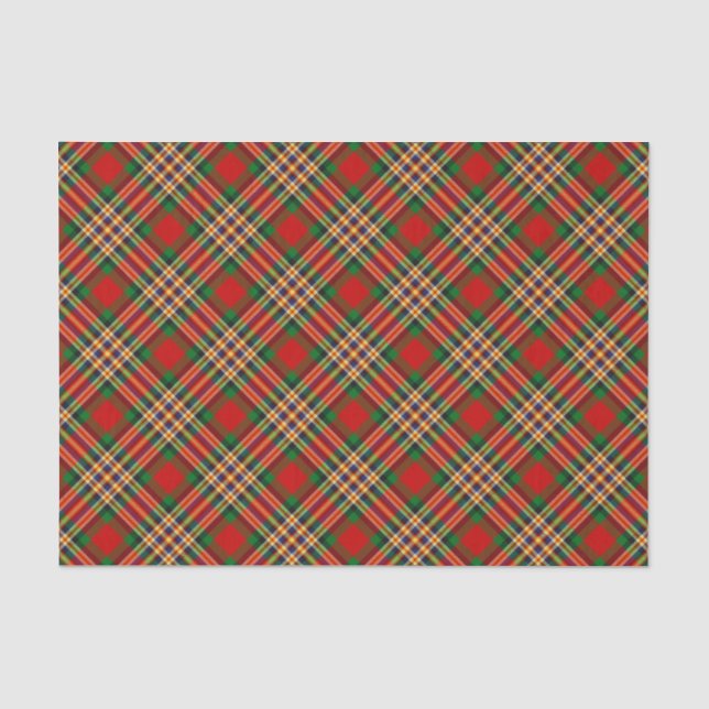 Clan MacGill Tartan Tissue Paper (Front)