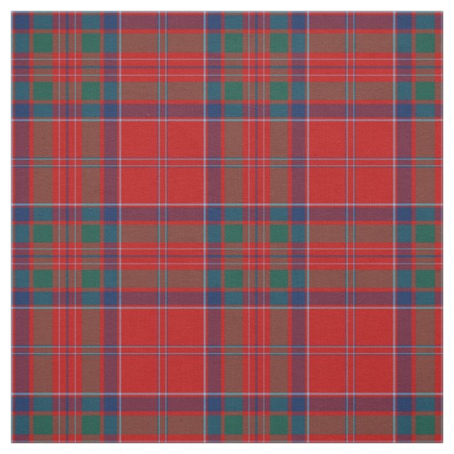 Clan MacGillivray Tartan Fabric (Swatch)