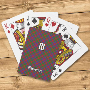 Clan MacGowan Tartan Playing Cards