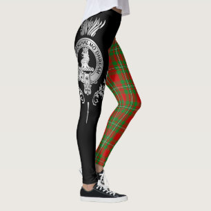 Clan MacGregor Crest & Tartan Leggings