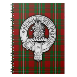 Clan MacGregor Crest & Tartan Notebook