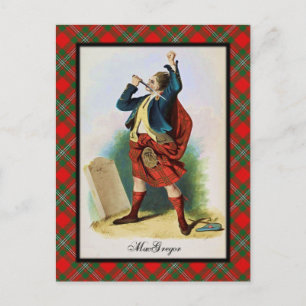 Clan MacGregor Scottish Dreams Postcard