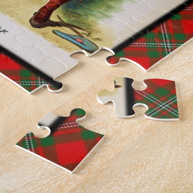 Clan MacGregor Scottish Highland Dreams Jigsaw Puzzle (Side)