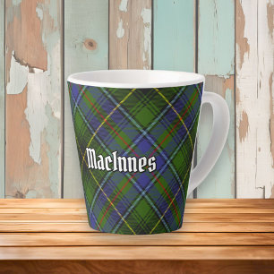 Clan MacInnes Tartan Latte Mug