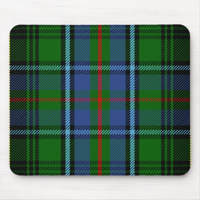Clan MacInnes Tartan Mouse Pad (Front)
