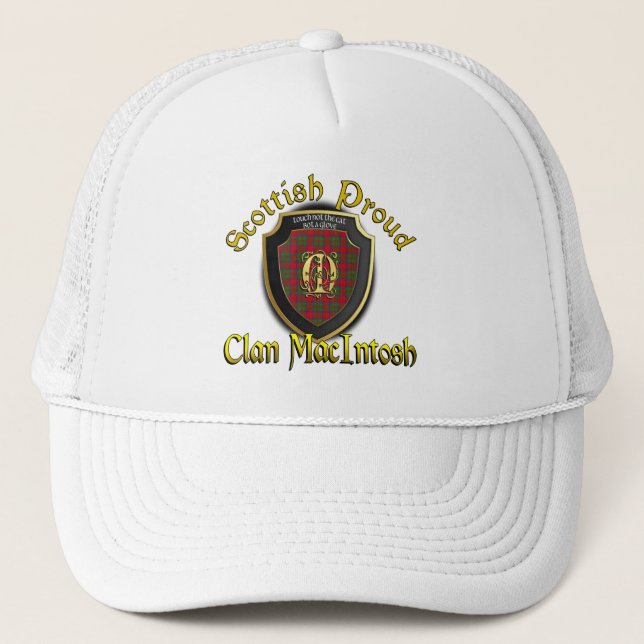 Clan MacIntosh Scottish Dynasty Cap (Front)
