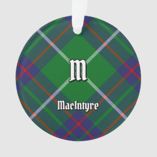 Clan MacIntyre Chasse Tartan Ornament