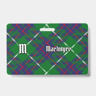 Clan MacIntyre Hunting Tartan Badge