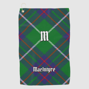 Clan MacIntyre Hunting Tartan Golf Towel