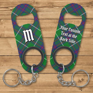 Clan MacIntyre Hunting Tartan Keychain Bottle Opener