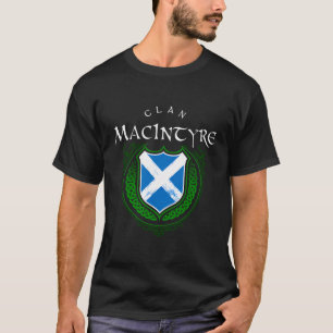 Clan Macintyre Surname Scottish Clan Scotland Flag T-Shirt