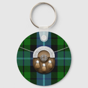 Clan MacIntyre Tartan And Sporran Keychain