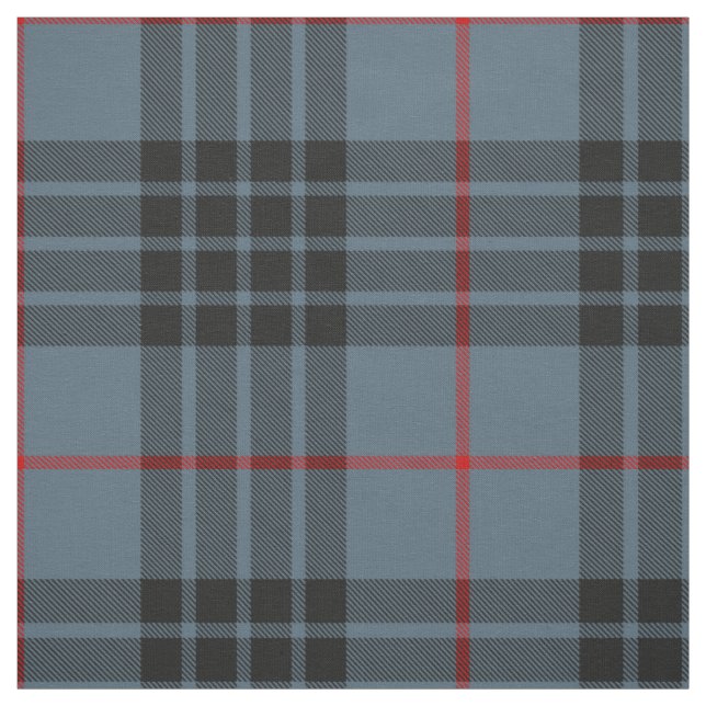 Clan MacKay Blue Tartan Fabric (Swatch)