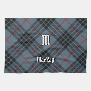 Clan MacKay Blue Tartan Kitchen Towel