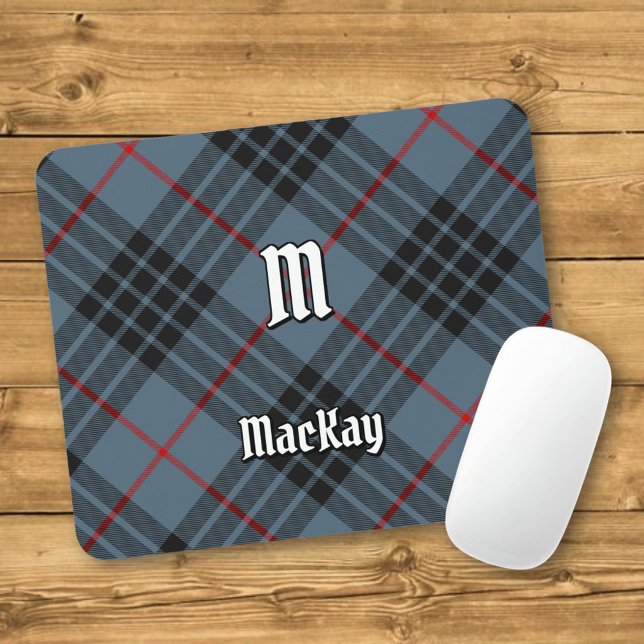 Clan MacKay Blue Tartan Mouse Pad (Creator Uploaded)