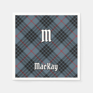 Clan MacKay Blue Tartan Napkin