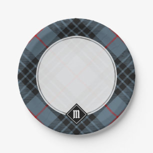 Clan MacKay Blue Tartan Paper Plate