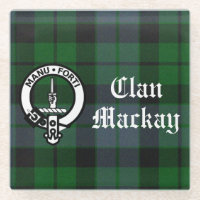 Clan Mackay Crest Badge & Tartan Customizable