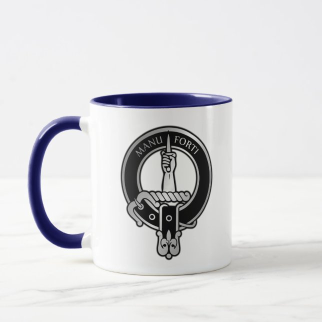 Clan MacKay Crest Gelé Vitre Mug (Gauche)