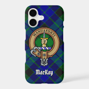 Clan MacKay Crest sur Tartan