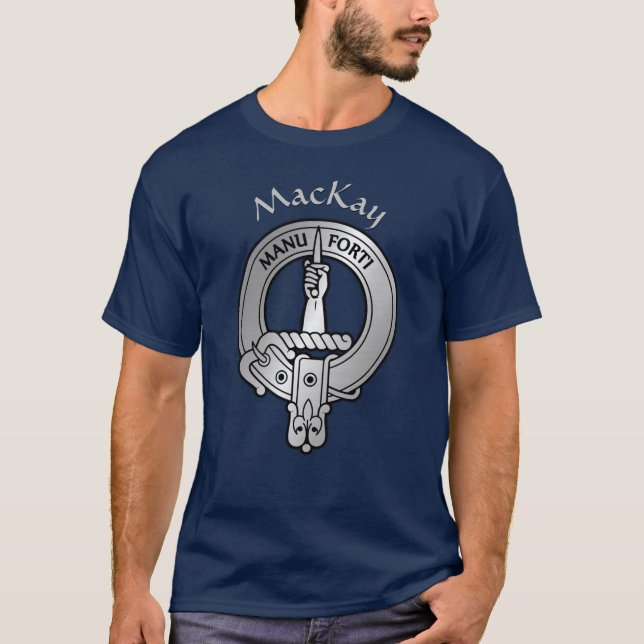 Clan MacKay Crest T-Shirt (Front)