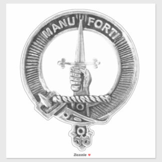 clan mackay scotland badge car