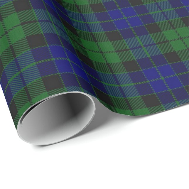 Clan MacKay Scottish Tartan Wrapping Paper (Roll Corner)