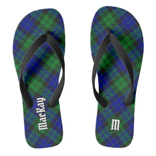 Clan MacKay Tartan Flip Flops