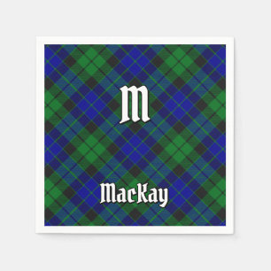 Clan MacKay Tartan Napkin