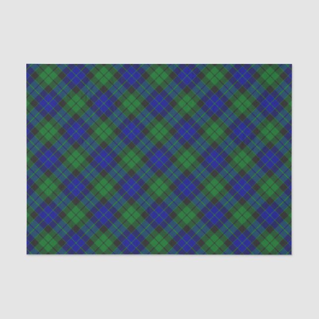 Clan MacKay Tartan Tissue Paper (Front)
