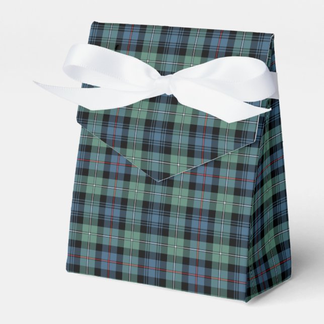 Clan Mackenzie Ancient Tartan Favor Box (Front Side)