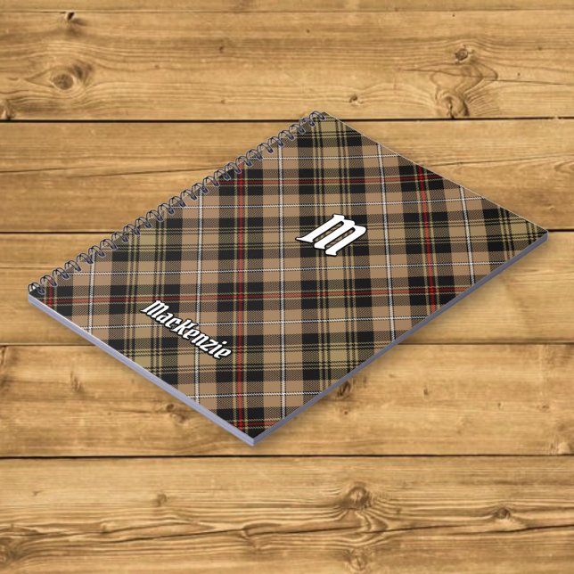 Clan MacKenzie Chasse Brown Carnet Tartan (Créateur téléchargé)