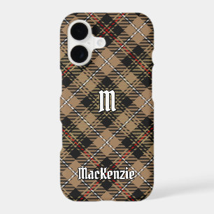 Clan MacKenzie Chasse Tartan Brown