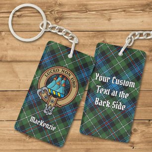 Clan MacKenzie Crest Acrylic Keychain
