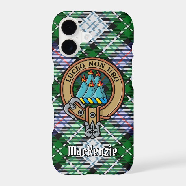 Clan MacKenzie Crest Coque-Mate coque iphone (Verso)
