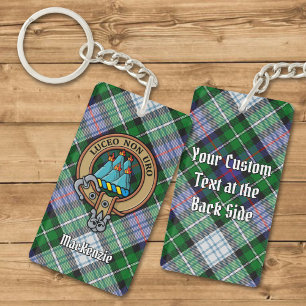 Clan MacKenzie Crest Porte - clé acrylique