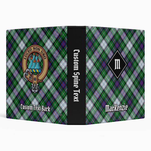 Clan MacKenzie Dress Tartan Binder (Background)